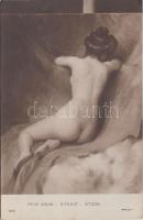 Etude / Erotic nude art postcard s: A. Penot