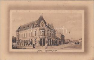 Makó, Széchenyi tér, Faludy Imre és Pálfy Mihály  üzlete; kiadja Gaál László