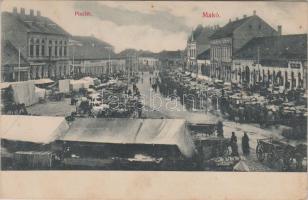 Makó, Piac tér, piac, árusok (EK)