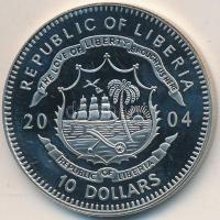 Libéria 2004. 10$ "Szabadság pillanatai-Rákóczi szabadságharc 1703" multicolor T:PP ujjlenyomat Liberia 2004. 10 Dollars "Moments of Freedom-Rakoczi's War of Independence 1703" multicolor C:PP fingerprint