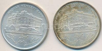 1993. 200Ft Ag "MNB" (2x) T:2,2-