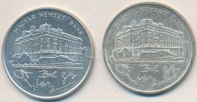 1993. 200Ft Ag "MNB" (2x) T:2,2-