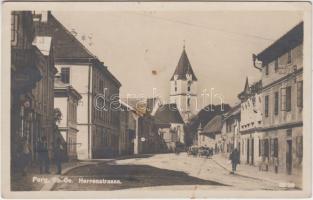 Perg, Herrenstrasse / street, church