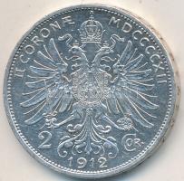 Ausztria 1912. 2K Ag "Ferenc József" T:2,2- Austria 1912. 2 Corona Ag "Franz Joseph" C:XF,VF