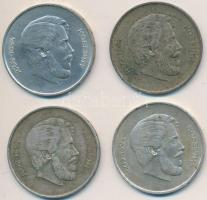 1947. 5Ft Ag "Kossuth" (4x) T:2-,3
Adamo F8.1