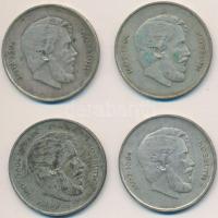 1947. 5Ft Ag "Kossuth" (4x) T:2-,3
Adamo F8.1