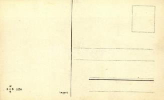 Humoros világosság felé tartandó képeslap / hold to light humourous postcard