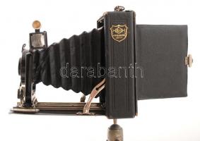 Hoh&Hahne Welta harmonikás, lemezes fényképezőgép panorámafejes Bilora állvánnyal /
Hoh&Hahn...