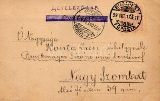 1899 Bicycle; Wiener Künstler-Postkarte von Philipp & Kramer VI/5