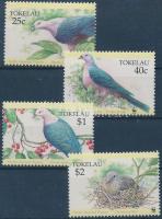 WWF Bütykös császárgalamb sor + 4 FDC WWF Pacific imperial pigeon set + 4 FDC