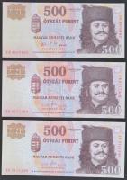 2005-2011. 500Ft (6xklf) közte "1956-os forradalom" T:I,I-