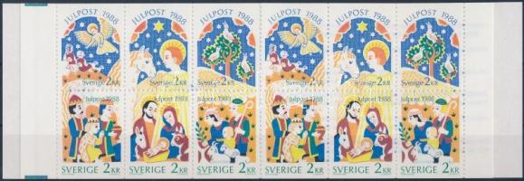 Christmas, painting stampbooklet, Karácsony, festmény bélyegfüzet