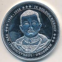 DN "Magyarország Keresztény Királyai / IV. Boldog Károly 1916-1918" Ag emlékérem (20,2g/0....