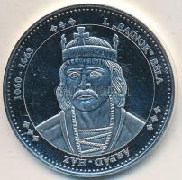 DN "Magyarország Keresztény Királyai / I. "Bajnok" Béla 1060-1063" Ag emlékérem ...