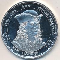 DN "Magyarország Keresztény Királyai / Vencel / V. László 1301-1305" Ag emlékérem (20,2g/0...