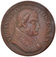 Olaszország / Pápai Állam 1712. "IV. Orbán pápa" Br emlékérem. Szign.: Georg Hautsch (38mm) T:2,2- Italy / Papal States 1712. "Pope Urban IV" Br commemorative medallion "VRBANVS IV PONT MAX / NATVS TRECIS PATRE PANTALEONE SVTORE VETERAMENTARIO PATRIARCHA HIEROSOL PONTIFICEM M ELIGITVR A MCCLXI D XXIX AVG IN MANFREDVM SARACENOS EVOCANTEM INDITIONES ECCLESIASTICAS CRVCE SIGNATOS IMMITTIT FESTVM CORPORIS CHRISTI INSTITVIT ORDINEM CAELESTINORVM CONFIRMAVIT A MCCLXIV D IV OCT OBIIT" Sign.: Georg Hautsch (38mm) C:XF,VF