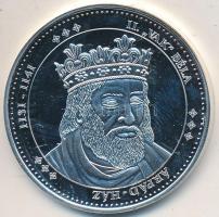 DN "Magyarország Keresztény Királyai / II. "Vak" Béla 1131-1141" Ag emlékérem (2...