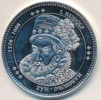 DN "Magyarország Keresztény Királyai / I. Rudolf 1576-1608" Ag emlékérem (20,2g/0.333/38,3...