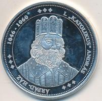DN "Magyarország Keresztény Királyai / I. "Katolikus" András 1046-1060" Ag emlék...