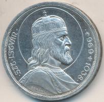 1938. 5P Ag "Szent István" T:2 patina
Adamo P8.1