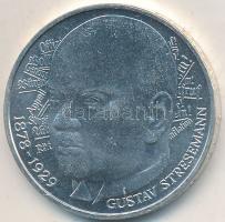 NSZK 1978D 5M Ag "Gustav Stresemann" T:1-,2
GFR 1978D 5 Mark Ag "Gustav Stresemann&qu...