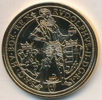 DN "Történelmi aranypénzek - II. Rudolf 5 dukát 1603" aranyozott rézötvözet utánveret &quo...