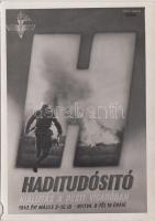 1943 Haditudósító kiállítás a Pesti Vigadóban / WWI Hungarian War correspondent exhibiton, advertisement (b)