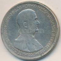 1930. 5P Ag "Horthy jobbra" T:3
Adamo P8
