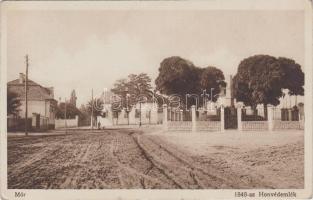 Mór, 1848-as Honvédemlék (EK)