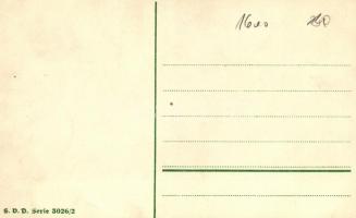 Dem Freunde Schutz, Dem Feinde Trutz; S.V.D. Serie 3026/2 / Hungarian-Austrian-German-Turkish associ...