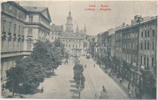 Lviv, Lwów, Lemberg; Ringplatz / square (Rb)