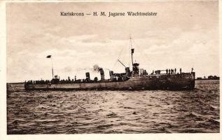 Karlskrona - H.M. Jagarne Wachtmeister / Swedish battleship