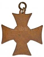 1867-1913. "Katonai Legénységi Szolgálati Jel II. osztálya" kitüntetés mellszalag nélkül T...