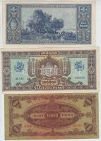 26db-os pengő bankjegy tétel, közte több I-es és 1945. 500P orosz "P" betű helyett magyar ...