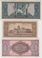 26db-os pengő bankjegy tétel, közte több I-es és 1945. 500P orosz "P" betű helyett magyar ...