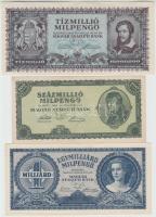 26db-os pengő bankjegy tétel, közte több I-es és 1945. 500P orosz "P" betű helyett magyar ...