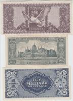 26db-os pengő bankjegy tétel, közte több I-es és 1945. 500P orosz "P" betű helyett magyar ...