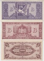 26db-os pengő bankjegy tétel, közte több I-es és 1945. 500P orosz "P" betű helyett magyar ...