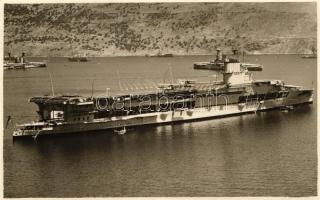 1929 Rab, aircraft carrier, battleships, photo