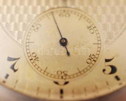 Ezüst (Ag.) Tavannes art-deco zsebóra, másodpercmutatós, működik, jelzett, bruttó:66,4 gr