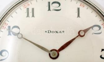 Doxa másodperc mutatós antik zsebóra, működik, jelzett