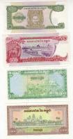 Kambodzsa 1995. teljes sor 100R,200R,500R,1000R,2000R,5000R,10.000R,50.000R ,100.000R 10 klf bankjeg...