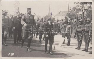 Engelbert Dollfuss at a military parade photo (EK)