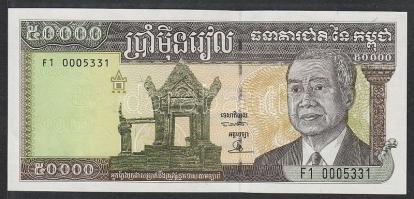 Kambodzsa 1995. 50.000R T:I R!