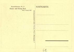 Károly király / Kaiser und König Karl, Kaiserbildserie Nr. 11. Phot. Noack / King Charles
