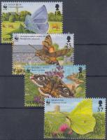 WWF lepkék sor + 4 FDC, WWF butterflies set + 4 FDC