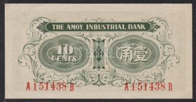 Kína/Provincial Bank/The Amoy Industrial Bank 10c T:I
