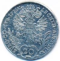 Ausztria 1778IC-FA 20kr Ag "Mária Terézia" T:2-,3 Austria 1778IC-FA 20 Kreuzer Ag "Maria Theresia" C:VF,F