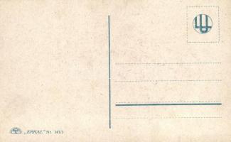 Art Deco postcard 'Erkal' Nr. 343/3 s: Usabal