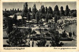 Hajdúszoboszló-gyógyfürdő, park és gyógymedence (EK)